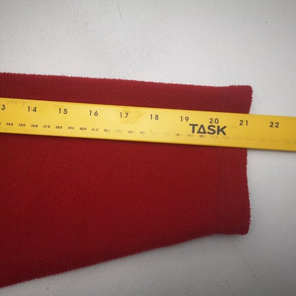 Disney Pooh Ladies Size Large Red V-neck Fleece Lounger with Hood - Picture 11 of 12